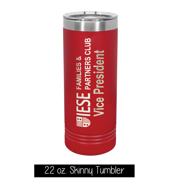 Bulk 22oz Skinny Tumbler with custom logo or artwork